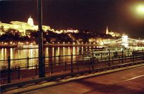 The Danube at night
