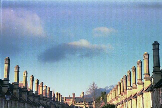Roof-tops at the Vicars' Close, Wells