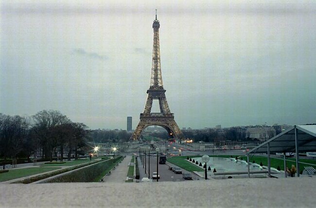 and again from the Palais de Chaillot