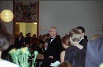 Professor Neudeck making one of the opening speeches