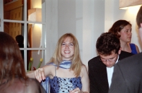 Monika at the Schlumberger bar