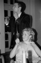 Sofie and Michael with the strawberry punch