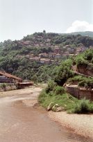 Bend in the Miljacka at the eastern end of the city