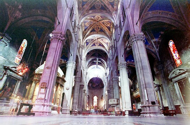 Inside the Duomo
