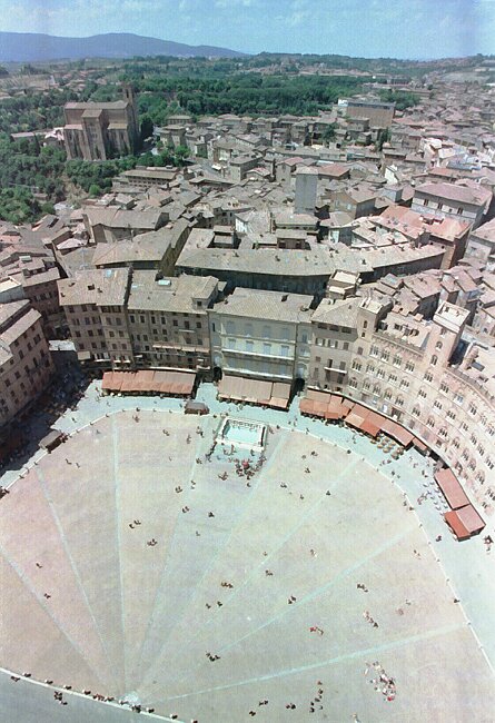 The town sqaure