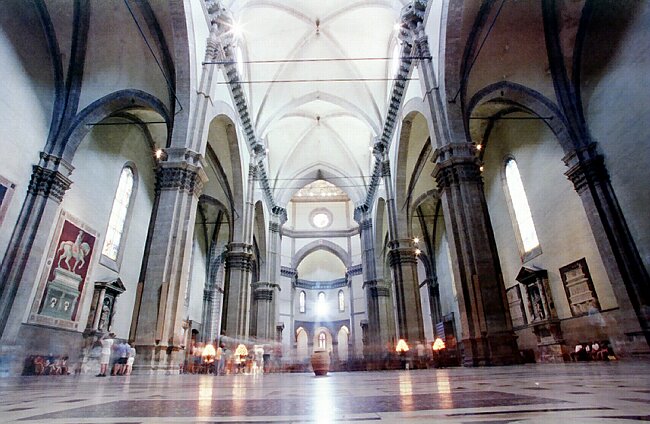 The inside of the Duomo was very plain