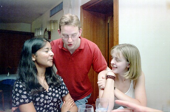 before putting one table into hysterics