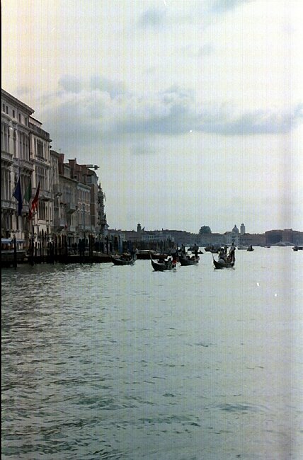 and again with a flotilla of gondolas