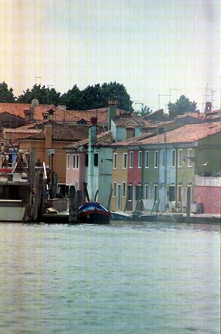 A typical Burano scene