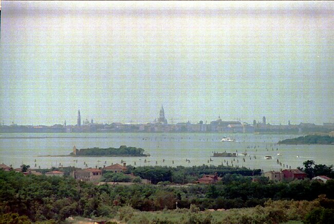 View from the campanile on Torcello