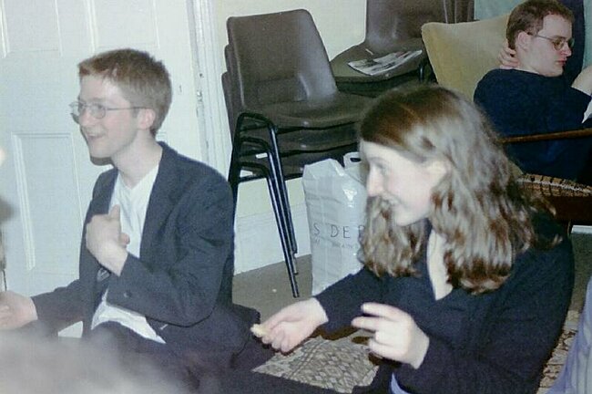 Ed & Tara look incredulous