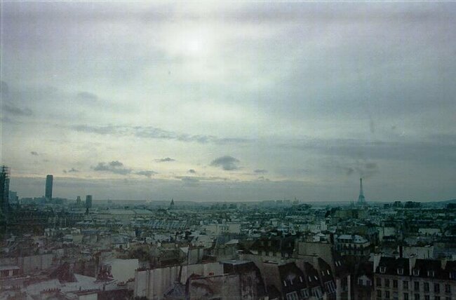 Rooftop view of Paris