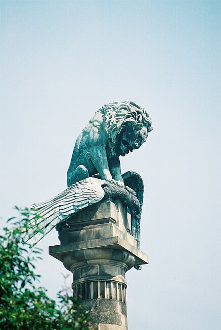 11:25 The national symbol - a lion shagging an eagle