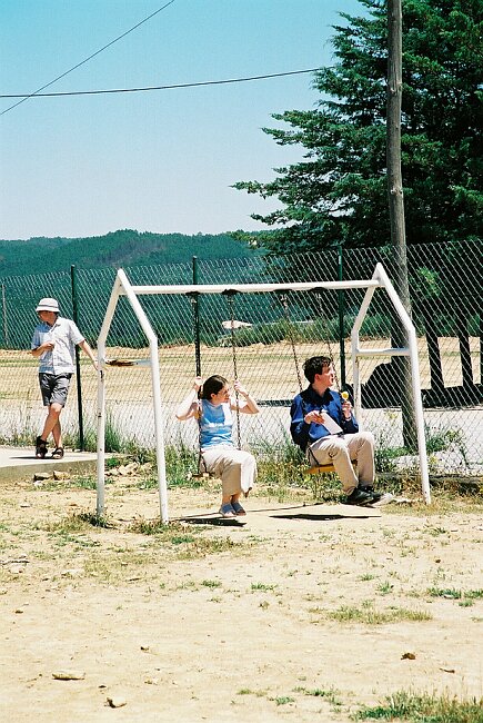 13:35 Tiffany and Richard on the swing