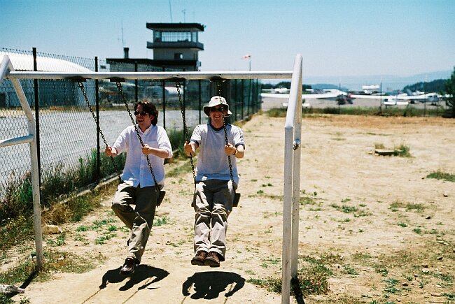 13:42 Philip and Mark on the swing