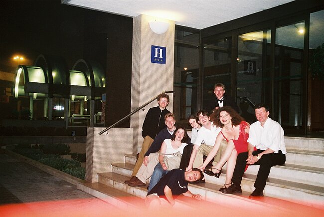 04:42 Recording our arrival for posterity (sorry about post box)