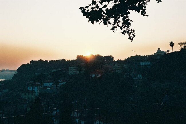 20:40 Sunset over the crystal palace