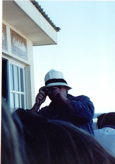 Martin with Rima's camera