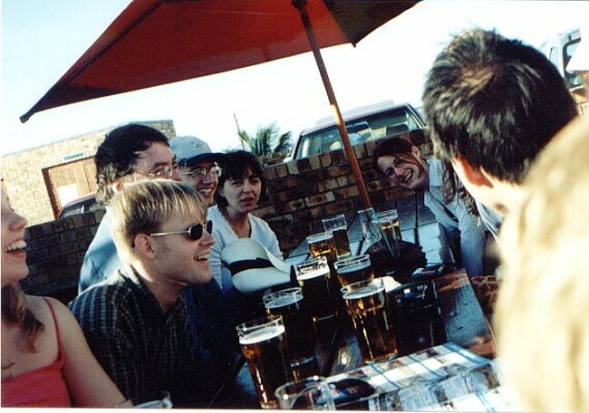 We move into the sun