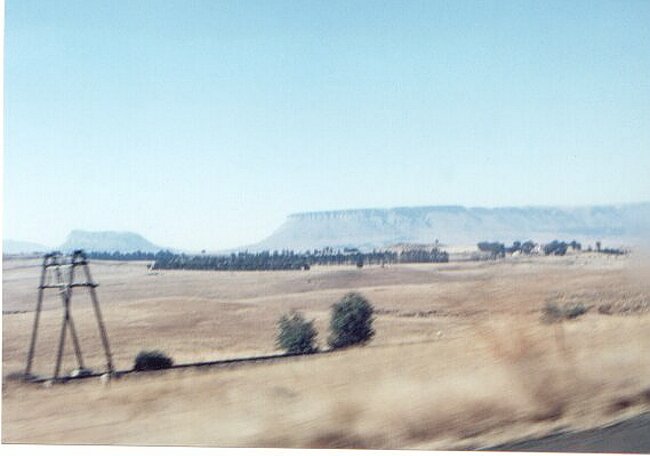 Scenery during journey to Bloem