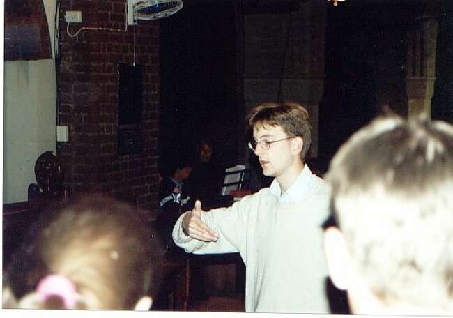Alastair conducts the Vierne with his eyes shut