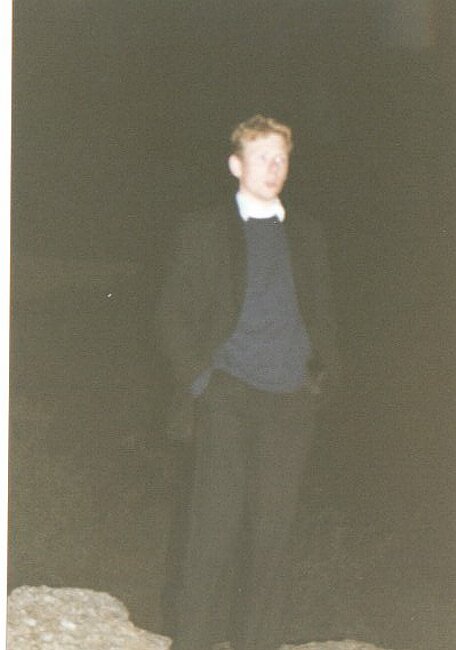 Luke sings in the distance