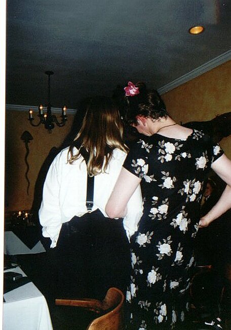 Mr and Mrs Begley from behind