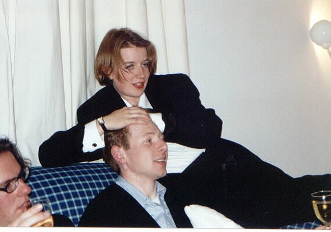 Another random picture from the cross-dressing party