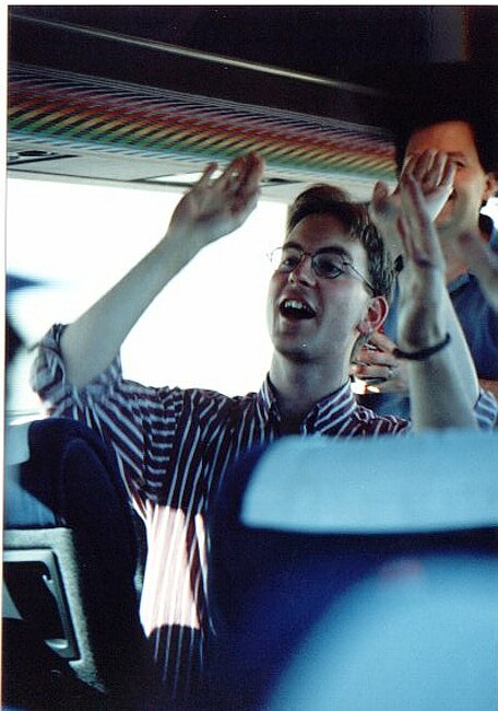 Alastair choreographs 'Take on me'