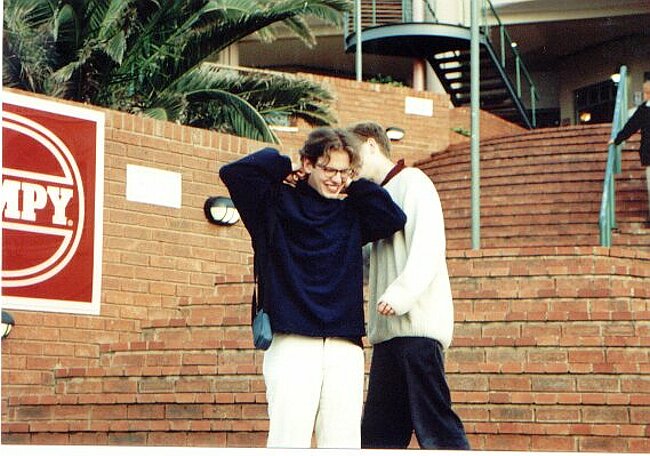 Part of the ice fight