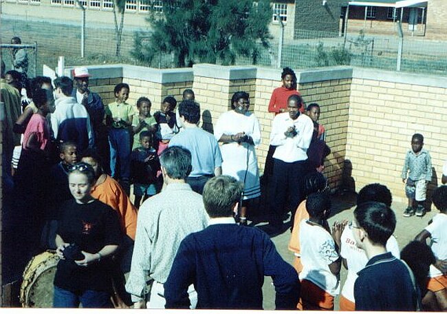 Our welcome to the township school